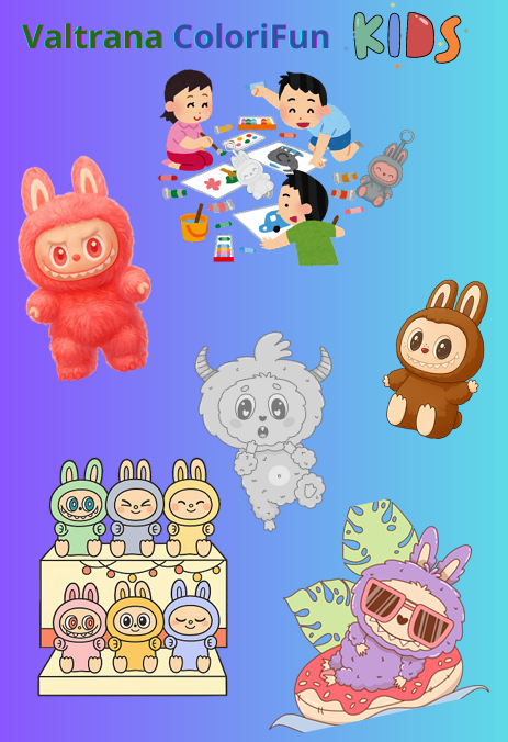 ColoriFun Kids Initiation à la Peinture pour Enfants– Format PDF téléchargeable( 7 livre ) plus (1 gratuits ))